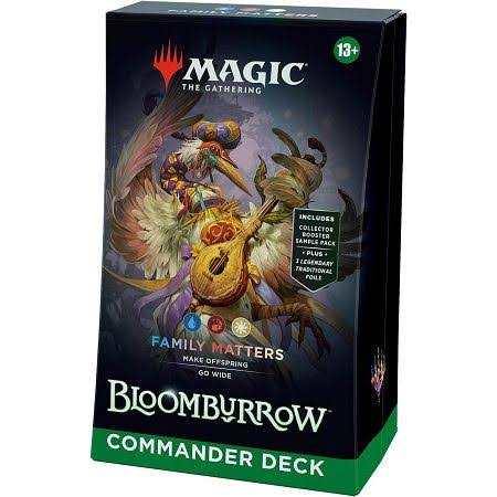 Magic The Gathering Bloomburrow Family Matters Commander Deck