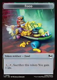 Magic The Gathering: Teenage Mutant Ninja Turtles : Ninja Turtle Spirit / Food (Foil) Token - Image 2