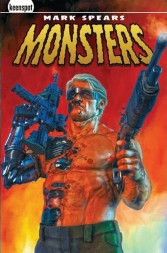Mark Spears Monsters #8 Mark Spears A09 CYBORG TERMINATOR Cover