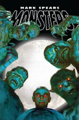 Mark Spears Monsters #8 Mark Spears A46 FOIL NWA / Straight Outta Compton Homage Cover