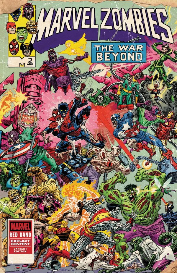 MARVEL ZOMBIES: RED BAND #2 SCOTT KOBLISH RETRO ZOMBIE VARIANT [POLYBAGGED]