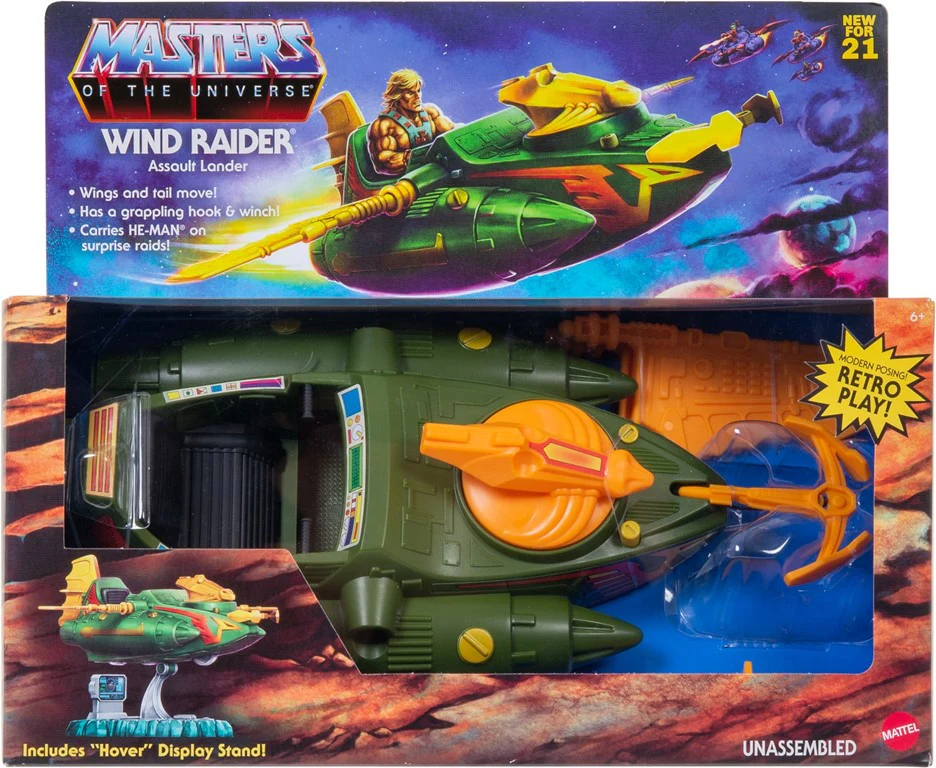 Masters of the Universe: ORIGINS Wind Raider MIB
