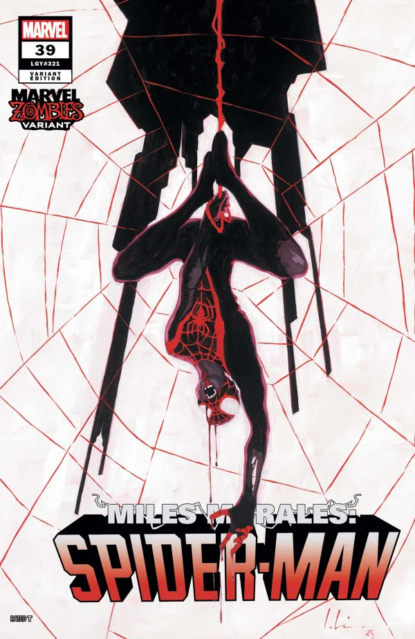 MILES MORALES: SPIDER-MAN #39 (2025) JEREMY WILSON MARVEL ZOMBIES VARIANT