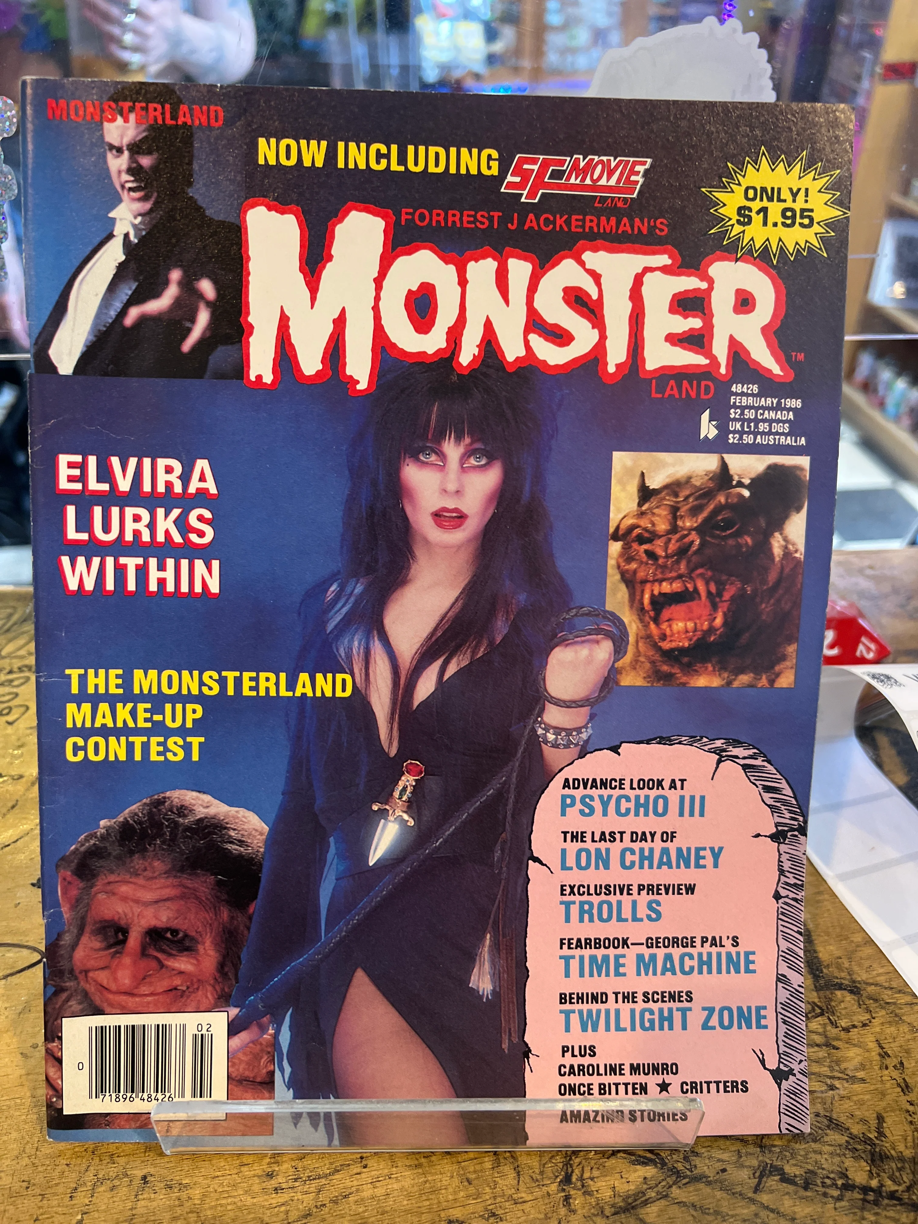Monsterland (AKA Forrest J. Ackerman's Monsterland) #7 Elvira Cover