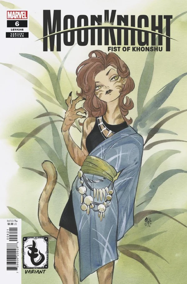 MOON KNIGHT: FIST OF KHONSHU #6 (2025) PEACH MOMOKO KIMONO VARIANT