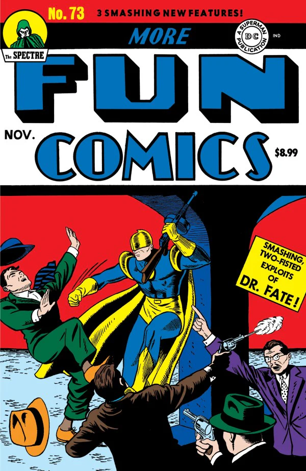MORE FUN COMICS #73 FACSIMILE EDITION CVR B HOWARD SHERMAN ****FOIL VAR