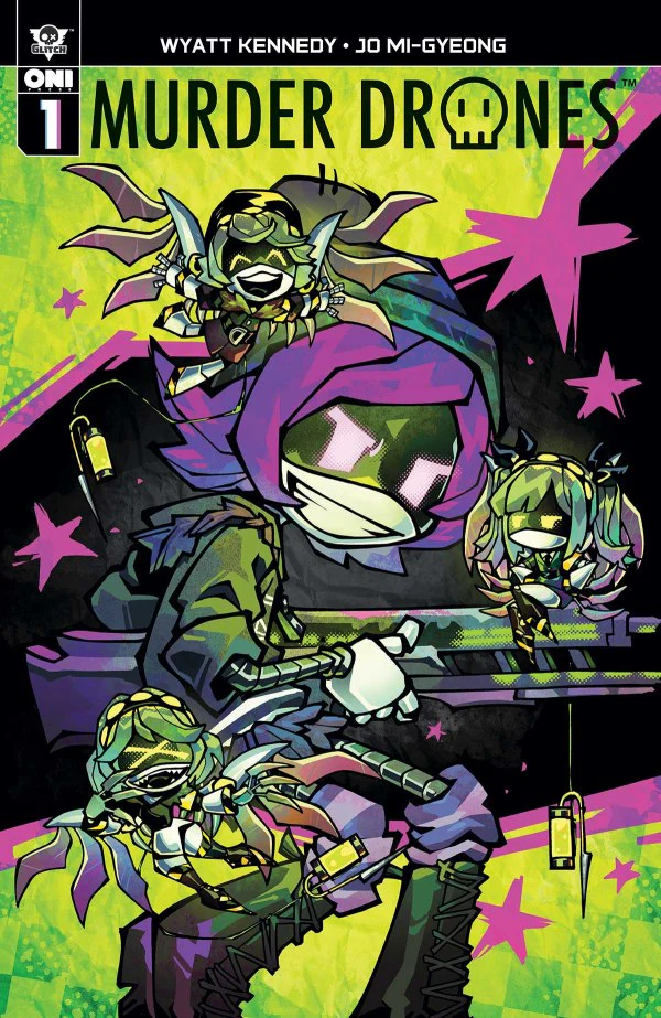 MURDER DRONES #1 (OF 6) CVR C KROOKED GLASSES VAR