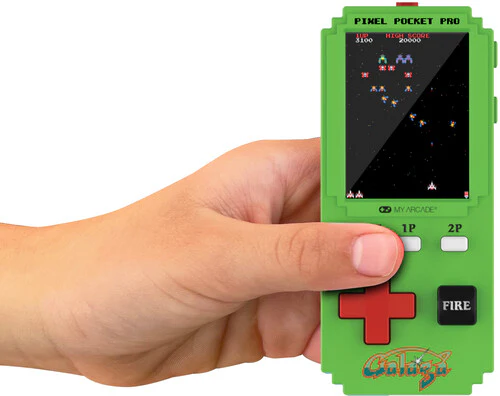 My Arcade - Galaga Pixel Pocket Pro Portable Handheld Gaming System - Image 3