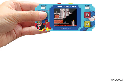 My Arcade - Mega Man Pixel Pocket Pro Portable Handheld Gaming System - Image 3