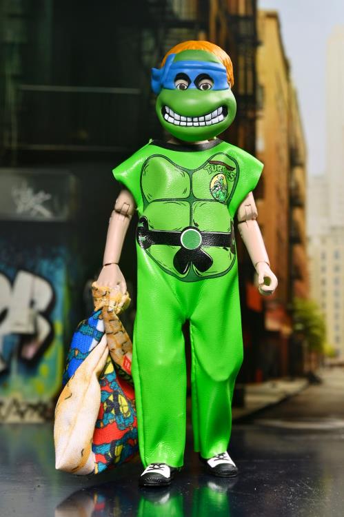 NECA BEN COOPER - Costume Kids Collection LEONARDO Costume 6" Clothed Action Figure (TMNT/Teenage Mutant Ninja Turtles)
