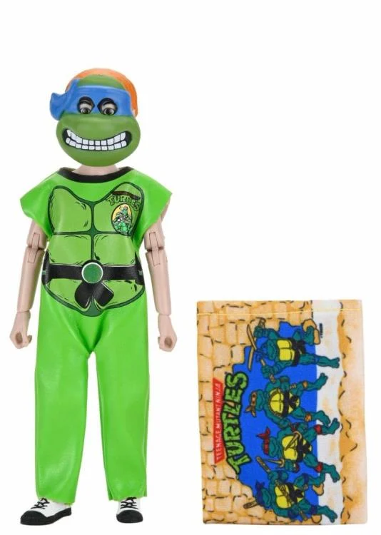 NECA BEN COOPER - Costume Kids Collection LEONARDO Costume 6" Clothed Action Figure (TMNT/Teenage Mutant Ninja Turtles) - Image 2