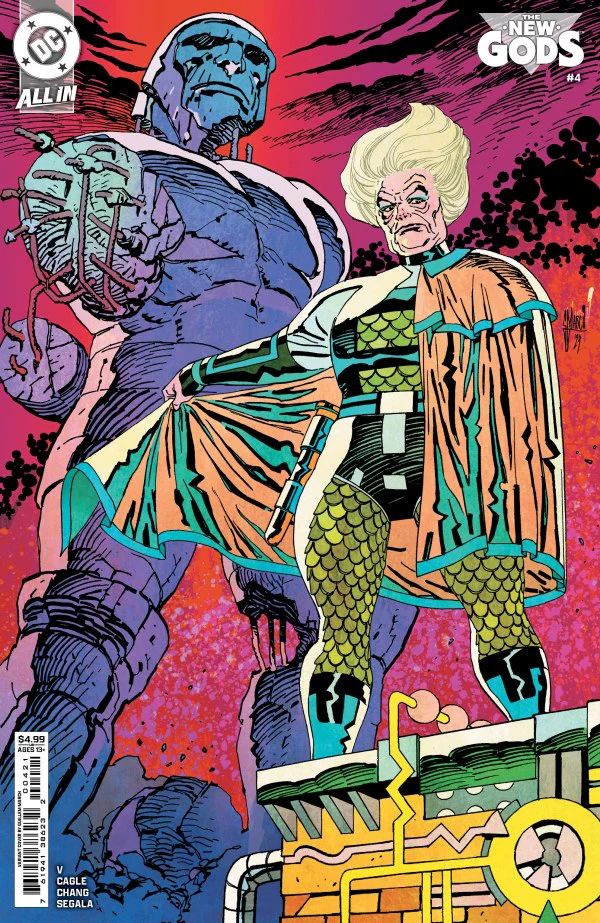 NEW GODS #4 (OF 12) CVR B GUILLEM MARCH CARD STOCK VAR
