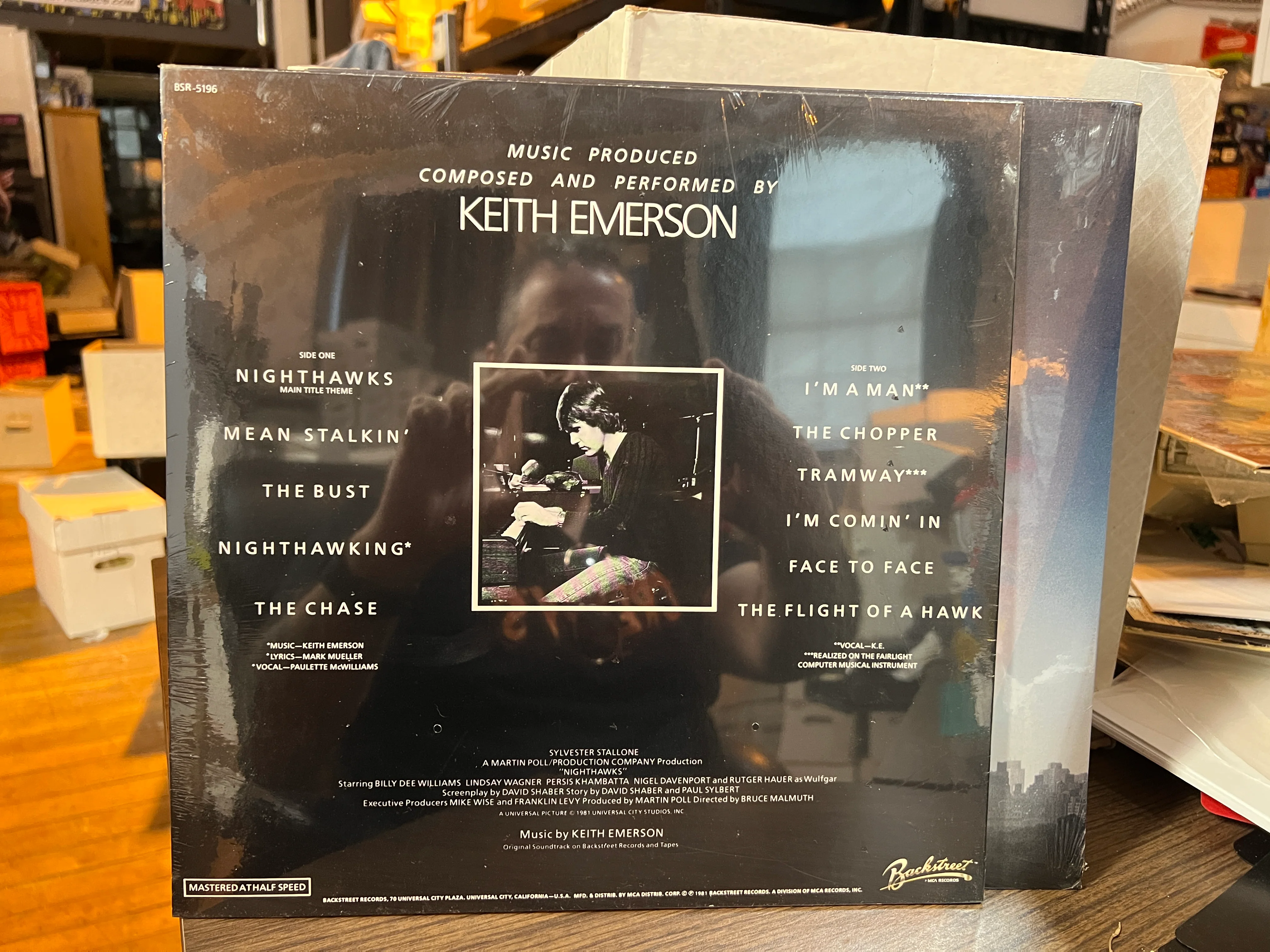 Nighthawks : Original Soundtrack OST LP : Sealed - Image 2