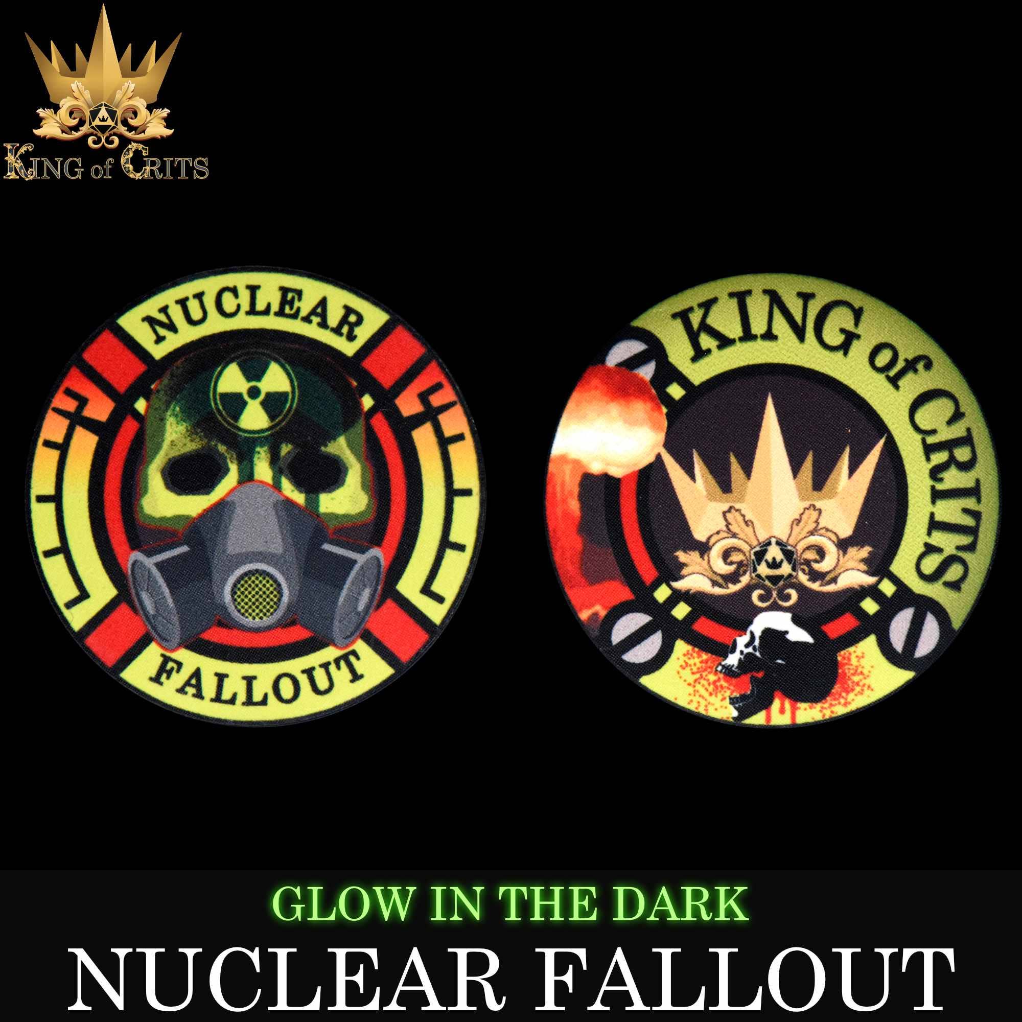 Nuclear Fallout - 11 Dice Set (Glow) - Image 5