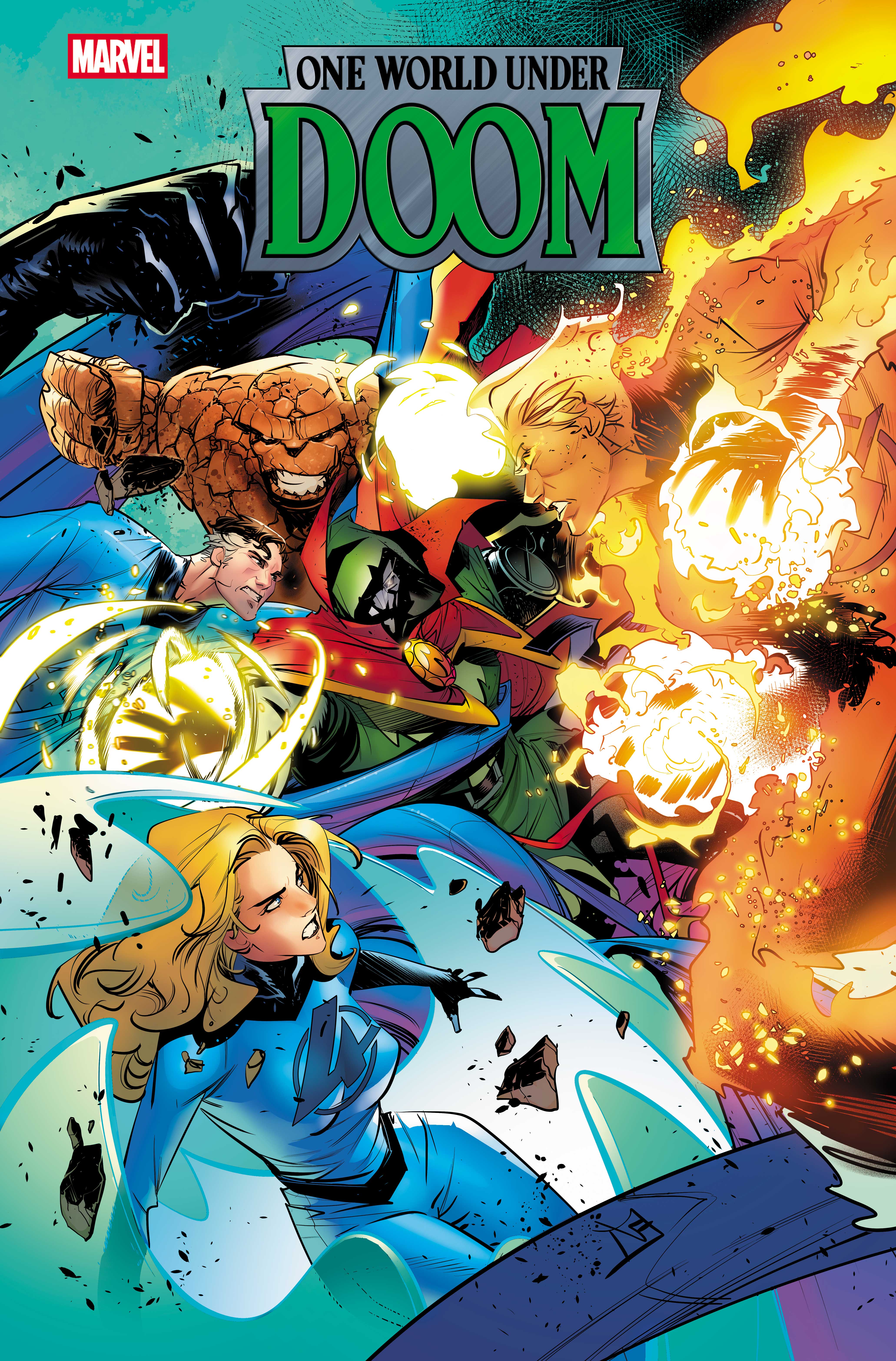 ONE WORLD UNDER DOOM #4 FEDERICO VINCENTINI VARIANT