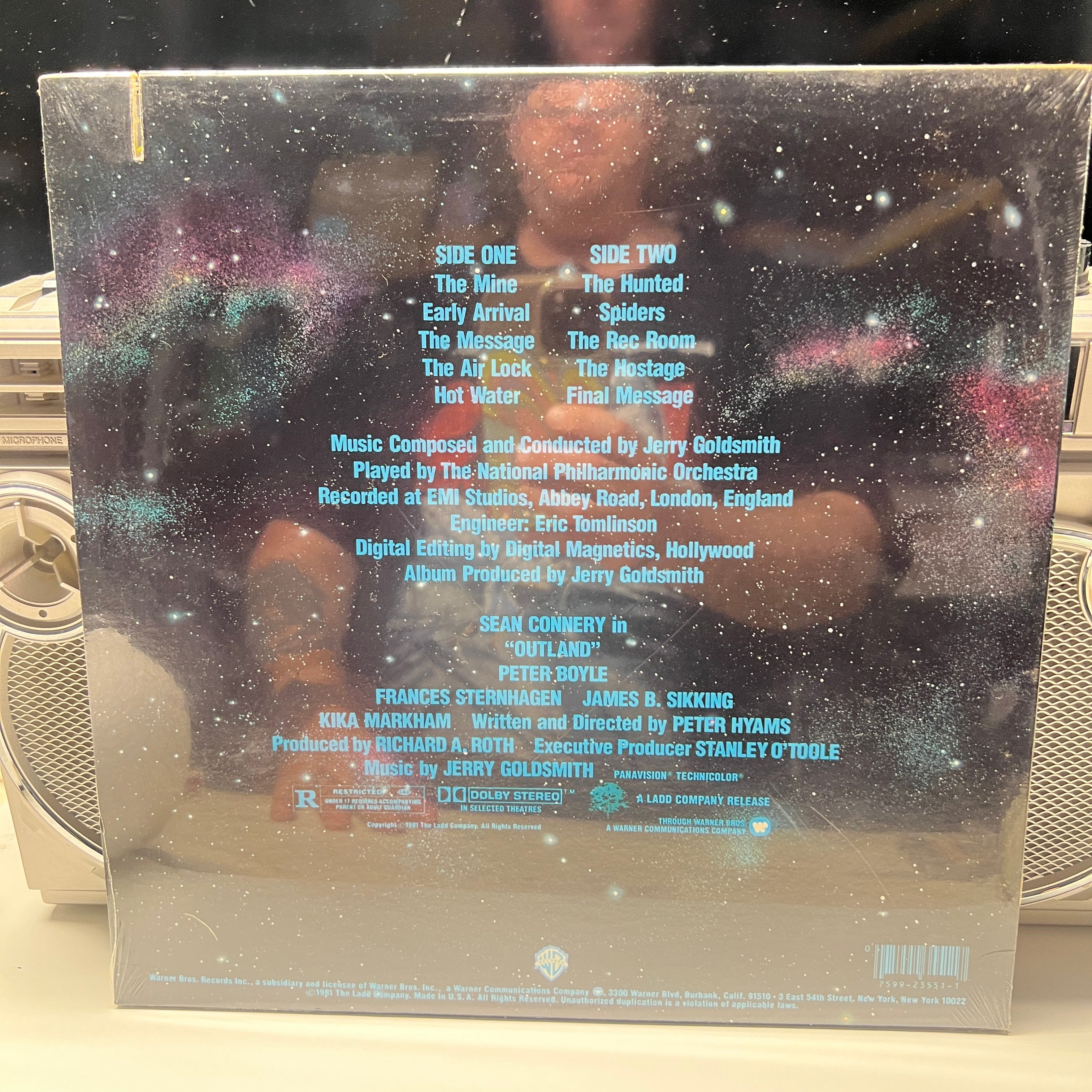 Outland : OST Soundtrack Vinyl LP SEALED Original Pressing Cutout - Image 2