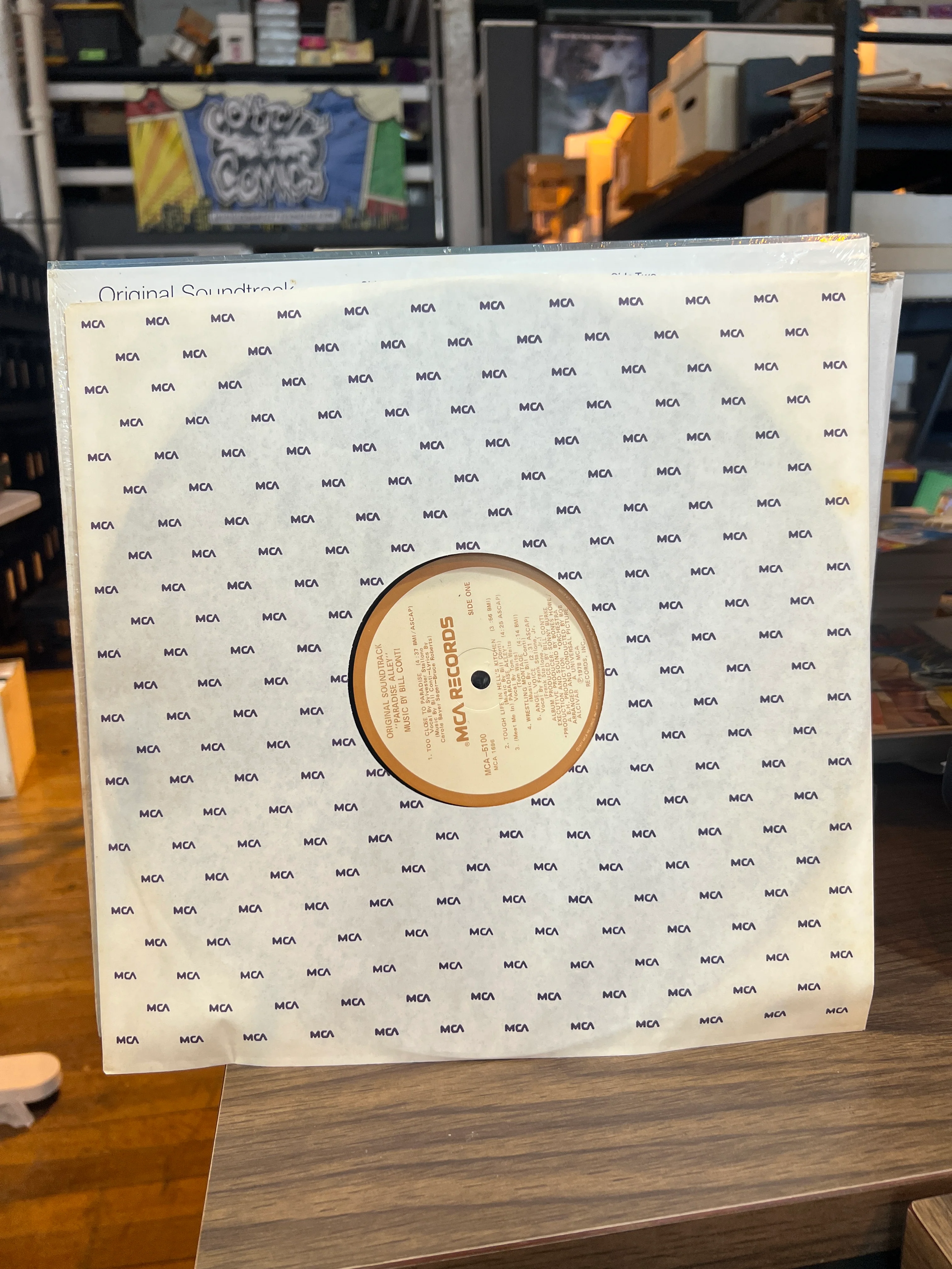 Paradise Alley  : OST Soundtrack LP 1st Pressing EX/NM Hype - Image 3
