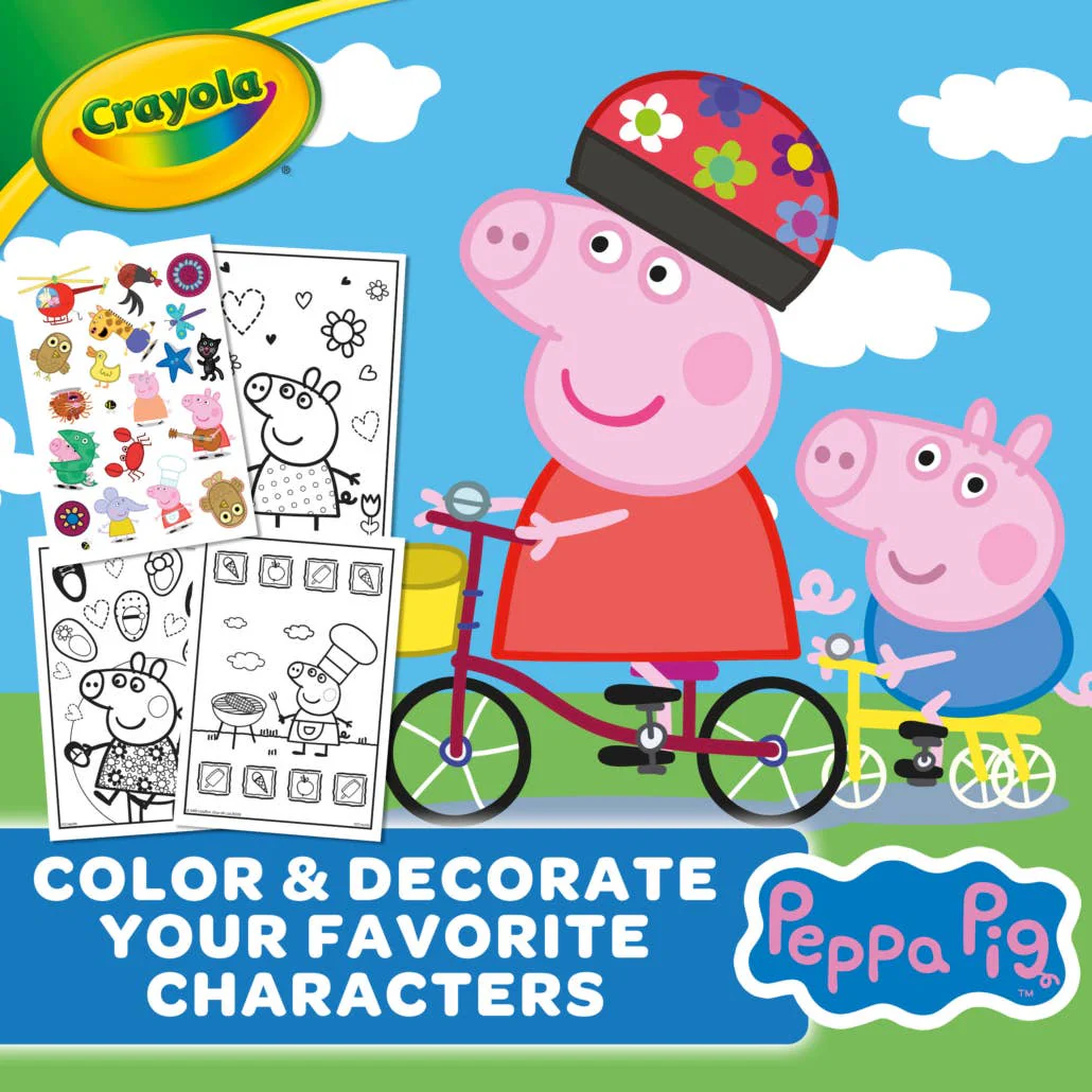 Peppa Pig 96-Page Coloring Book - Image 4