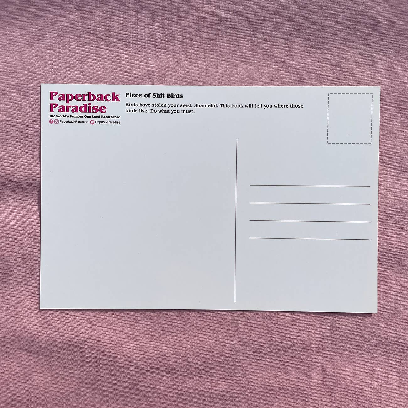 Postcard: Piece of Shit Birds - Image 2