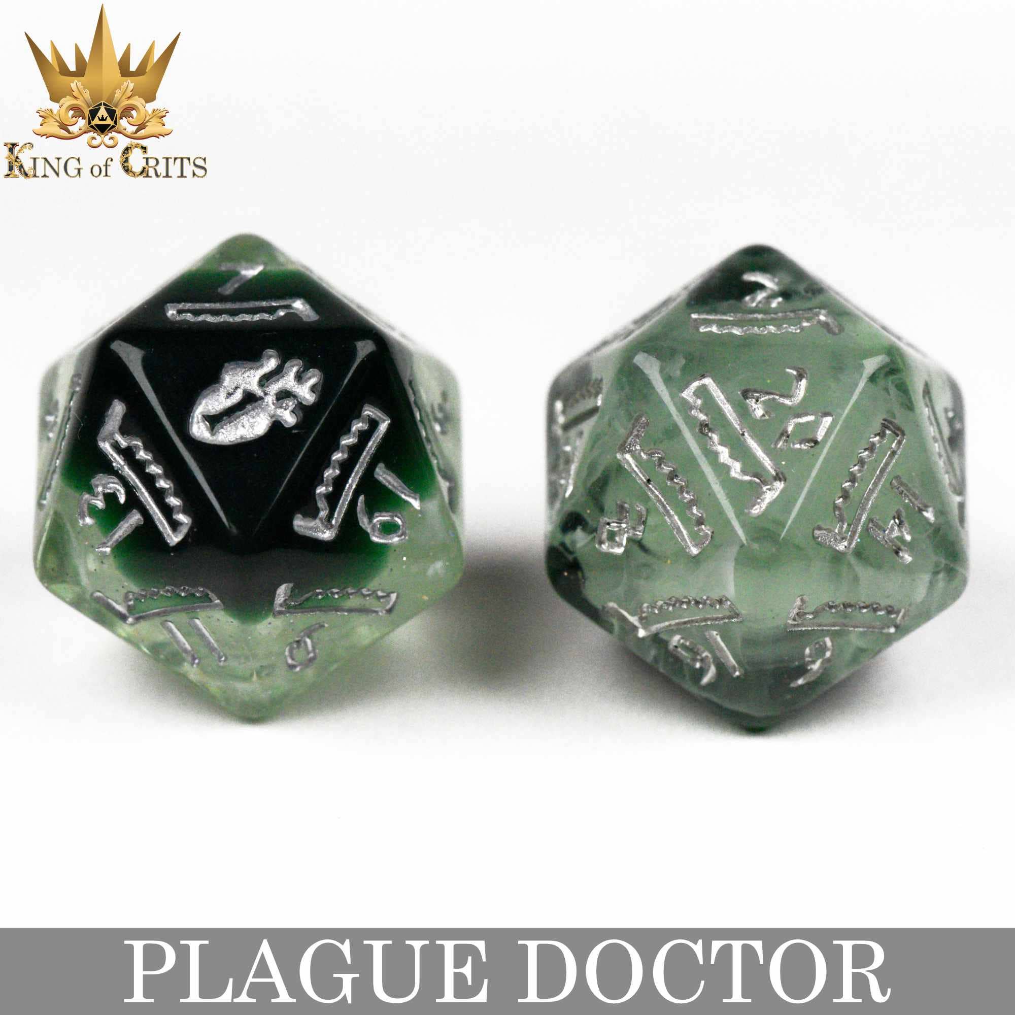 Plague Doctor - 11 Dice Set - Image 7