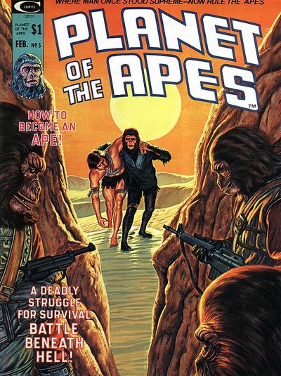 Planet of the Apes #5 (1976 Curtis Magazine)