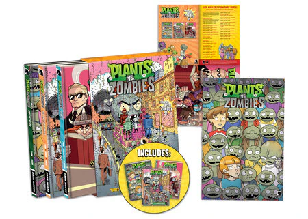 Plants vs. Zombies by Paul Tobin Boxed Set 9 (Hardcovers)