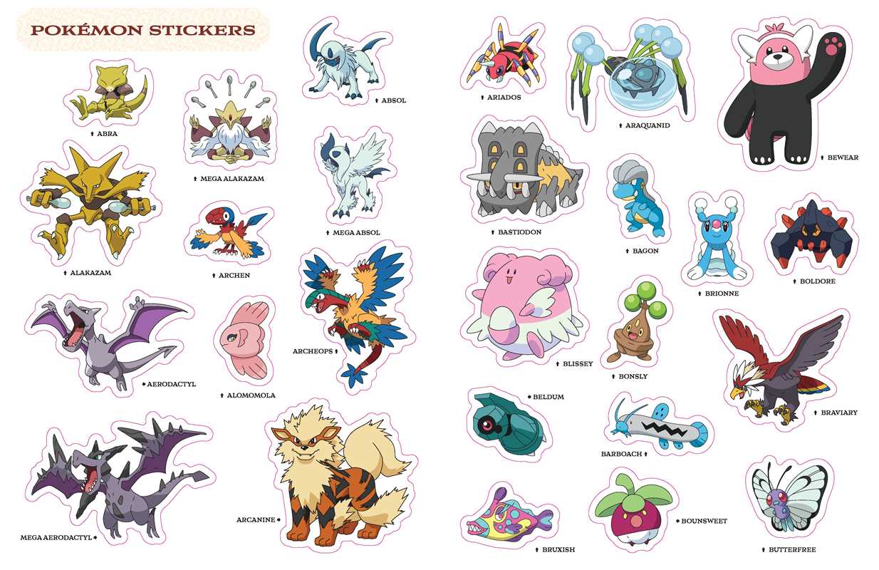 Pokémon Alola Region Sticker Book by The Pokemon Company International - Image 3
