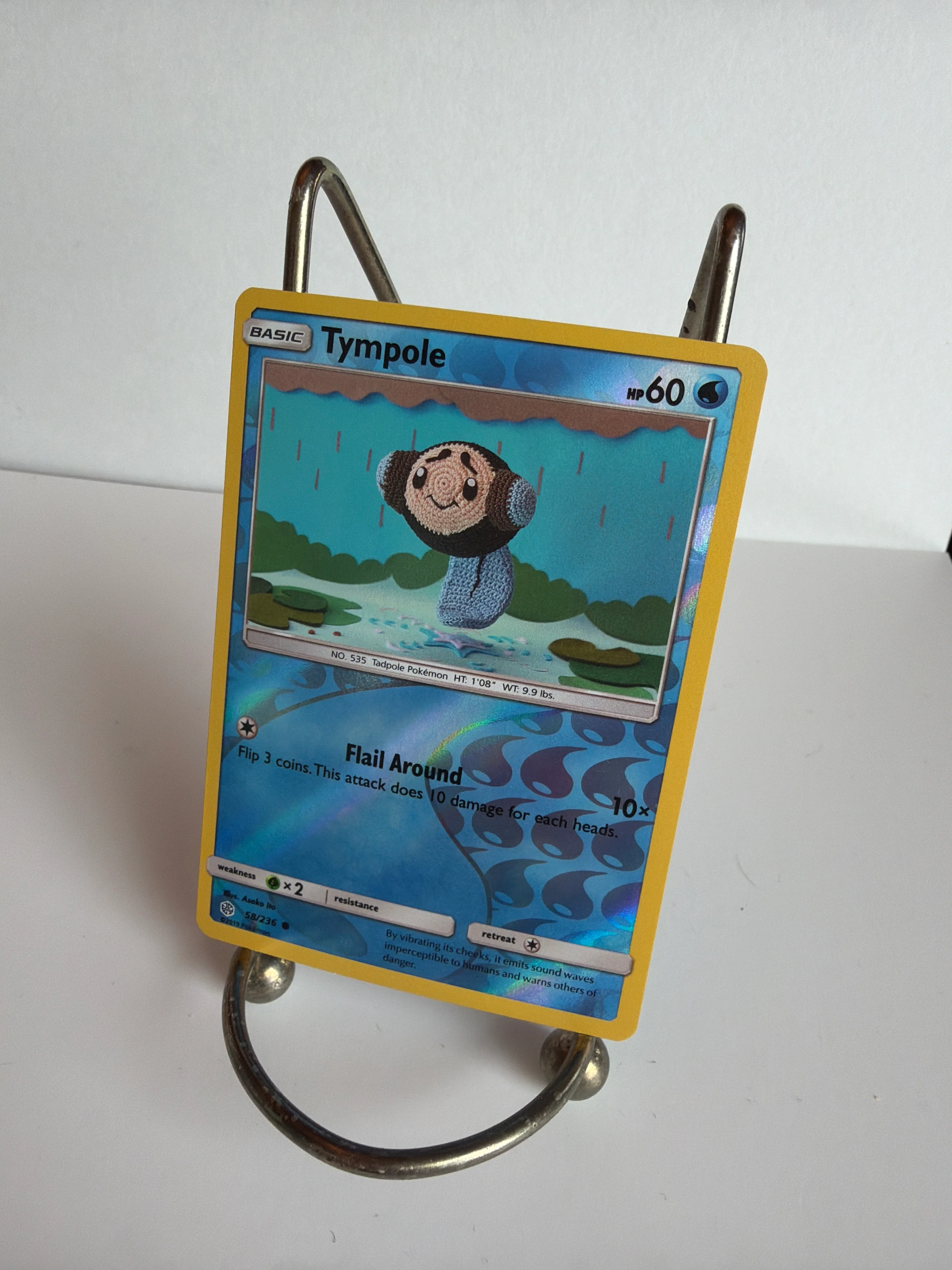 Pokemon : Sun & Moon - Cosmic Eclipse Tympole Reverse Holofoil