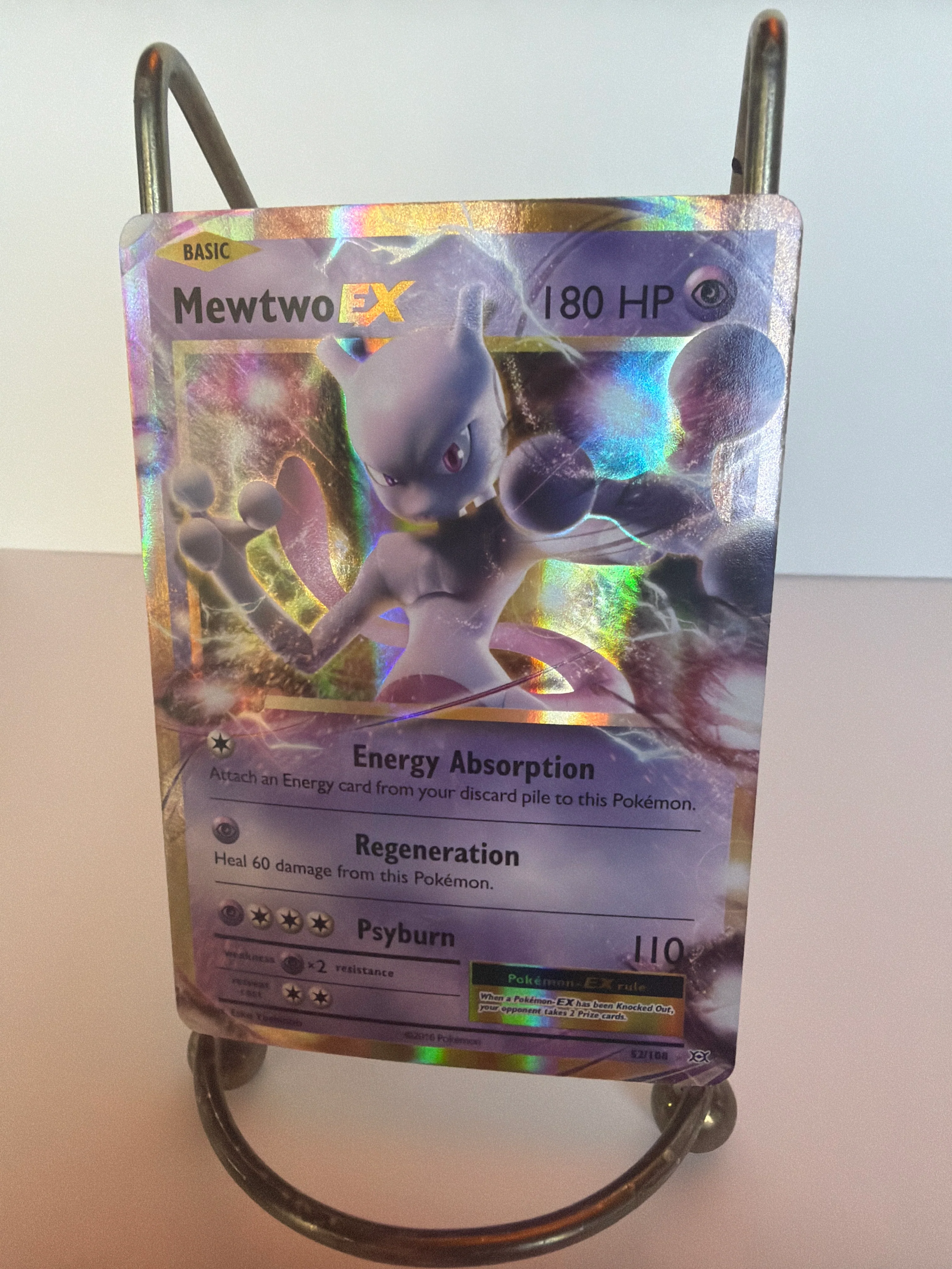 Pokemon : XY Evolutions Mewtwo EX Holo Ultra Rare
