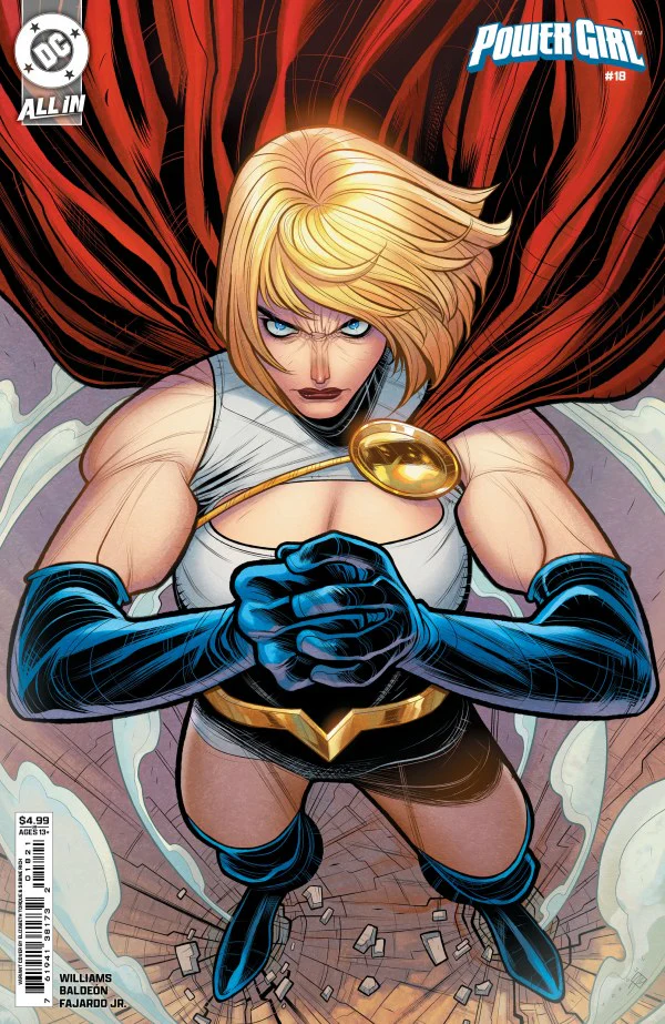 POWER GIRL #18 (2025) CVR B ELIZABETH TORQUE CARD STOCK VAR