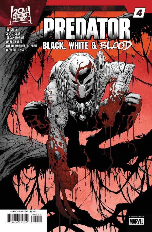 PREDATOR: BLACK WHITE & BLOOD #4