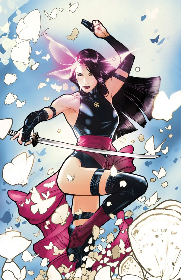 PSYLOCKE: NINJA #1 PABLO VILLALOBOS INC 1:100 VIRGIN VARIANT