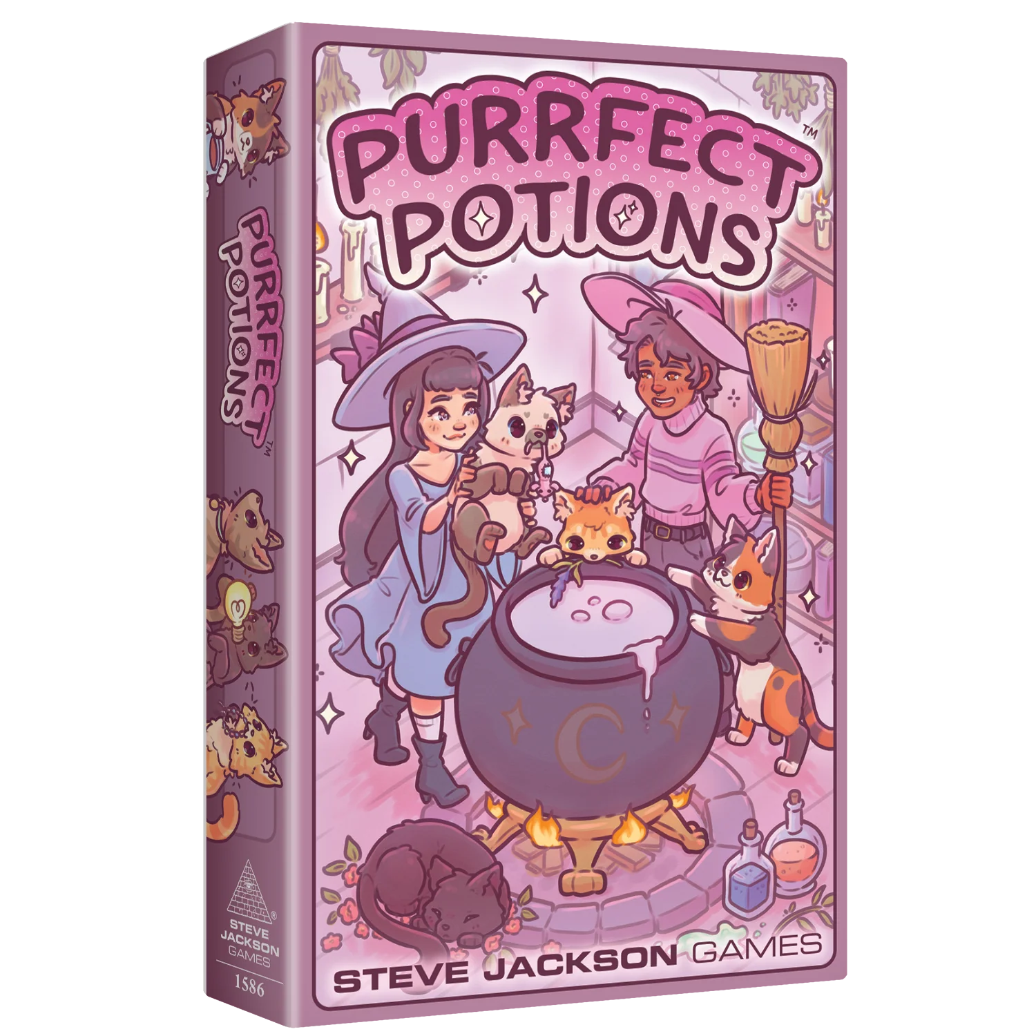 Purrfect Potions : Steve Jackson Games Card / Dice Game
