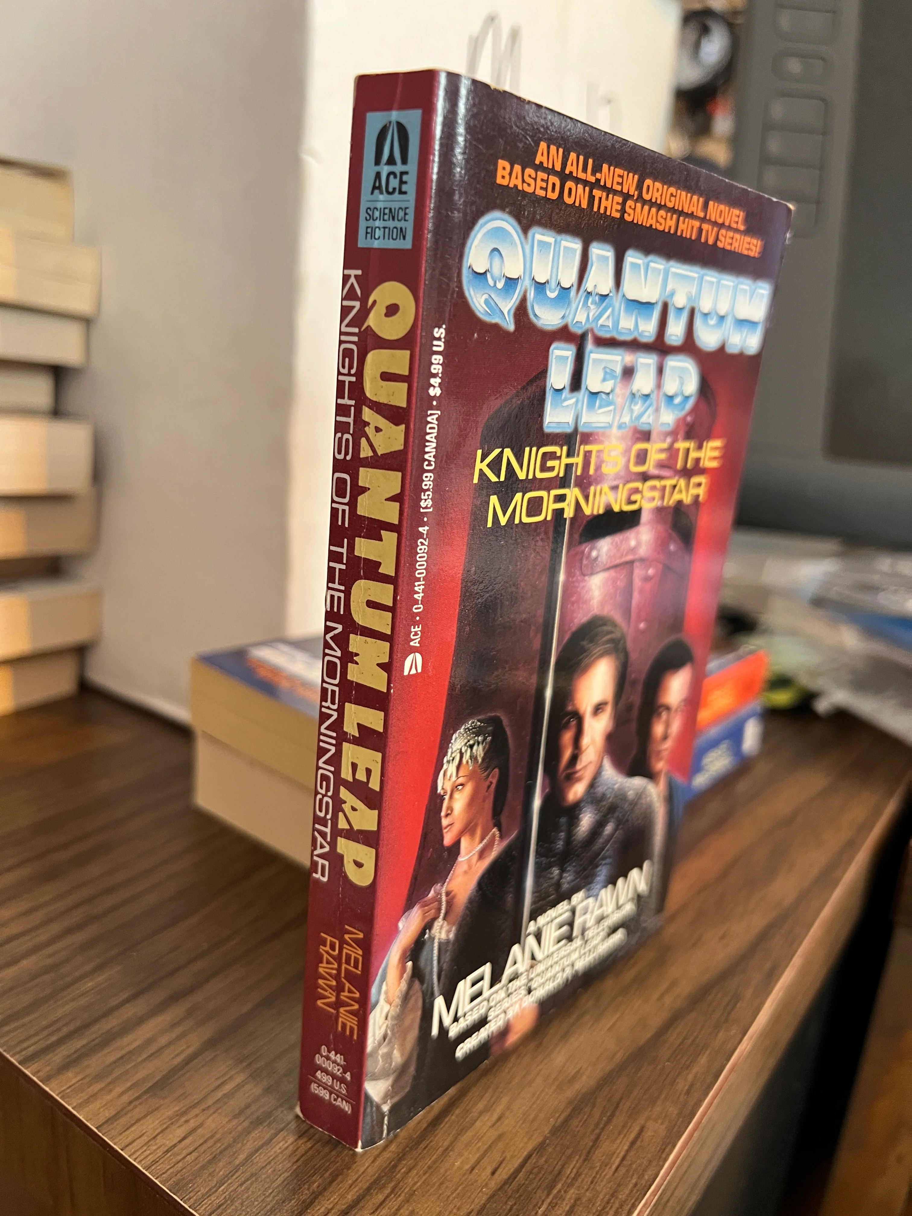 Quantum Leap : "Knights of the Morningstar" Tie-In Paperback Novel - Image 2