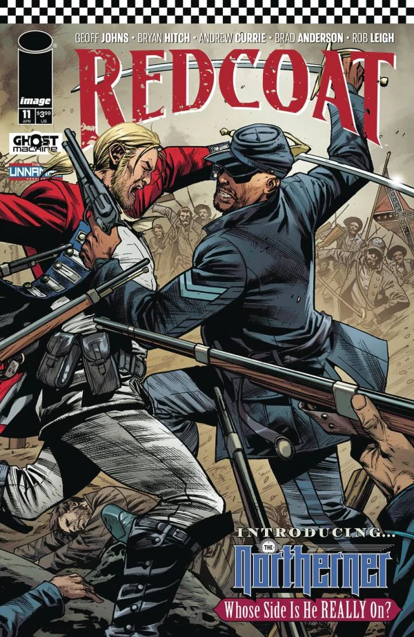 REDCOAT #11 CVR A BRYAN HITCH & BRAD ANDERSON WRAPAROUND