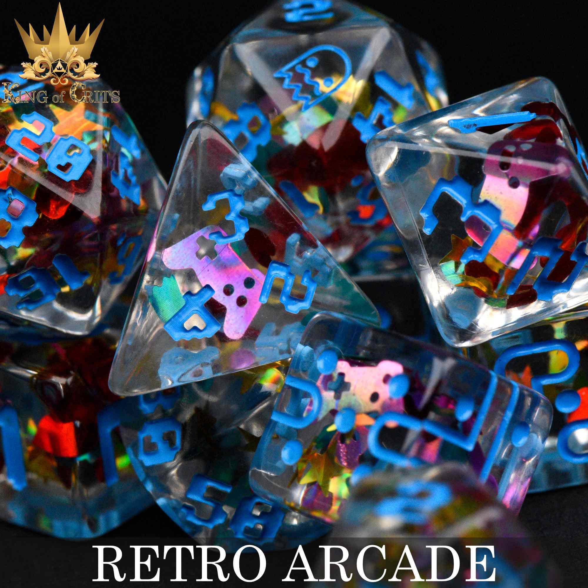 Retro Arcade - 11 Dice Set - Image 2