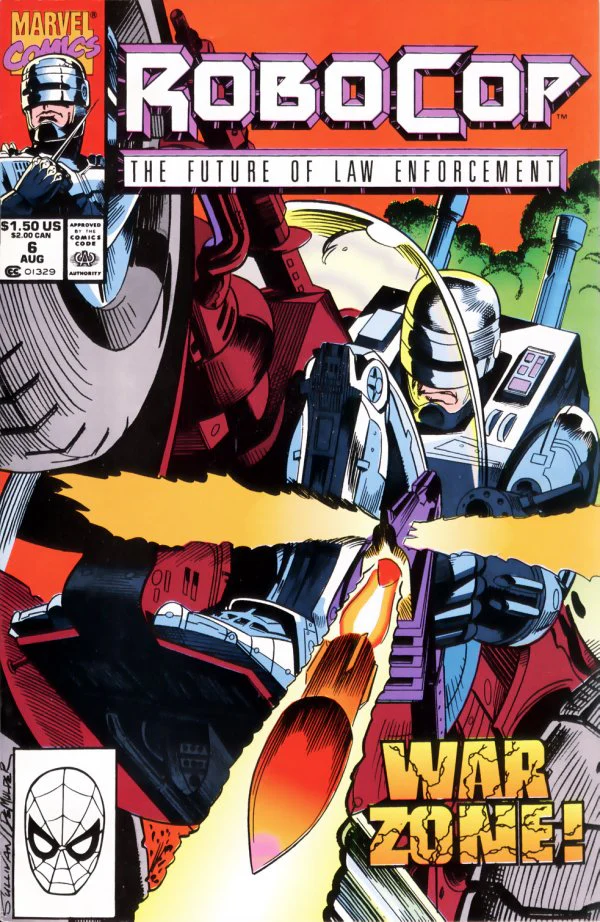 Robocop #6 (1990 Marvel Ongoing Series)