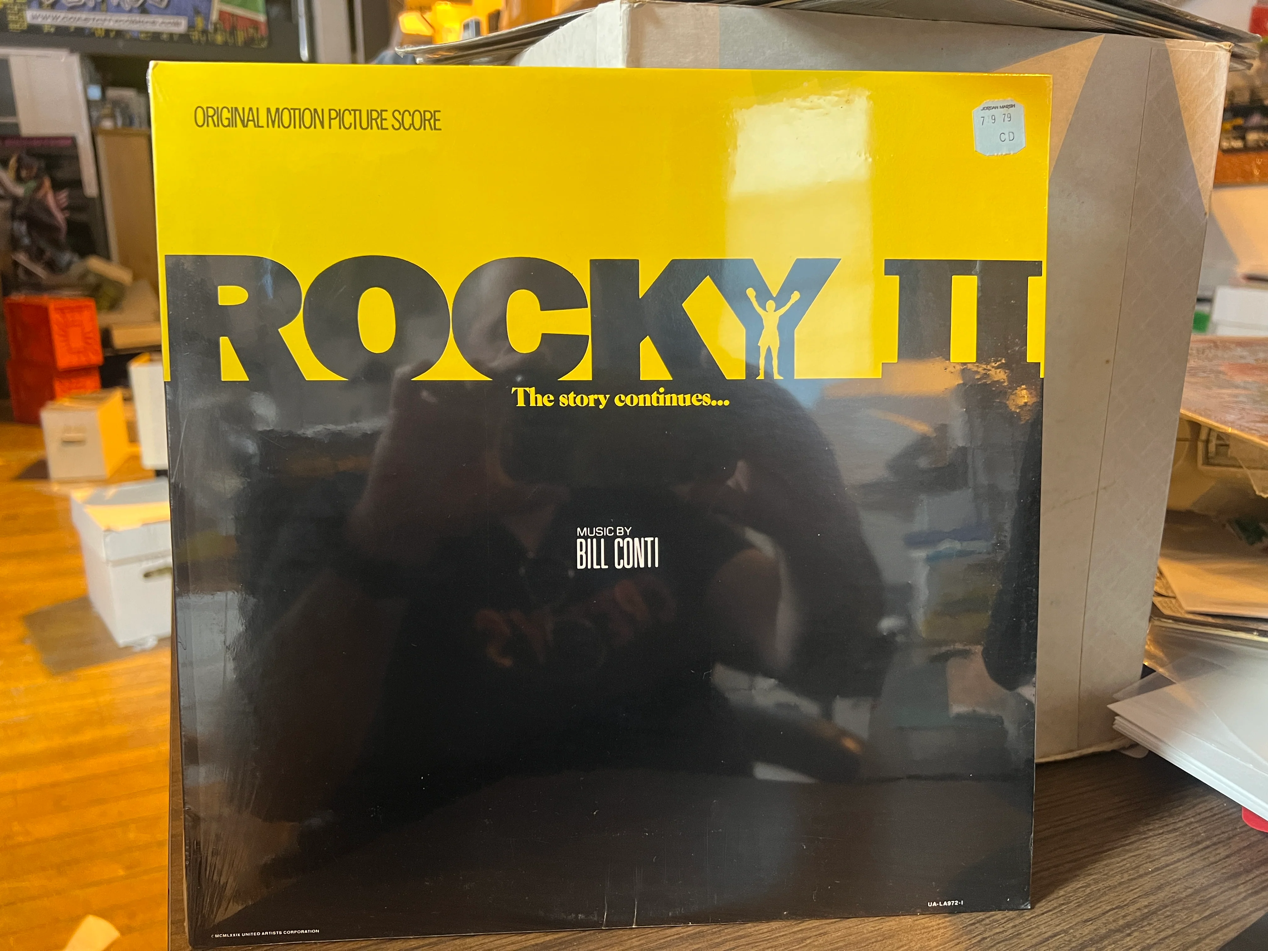 ROCKY II (Bill Conit)  LP : Sealed UA-LA972-1