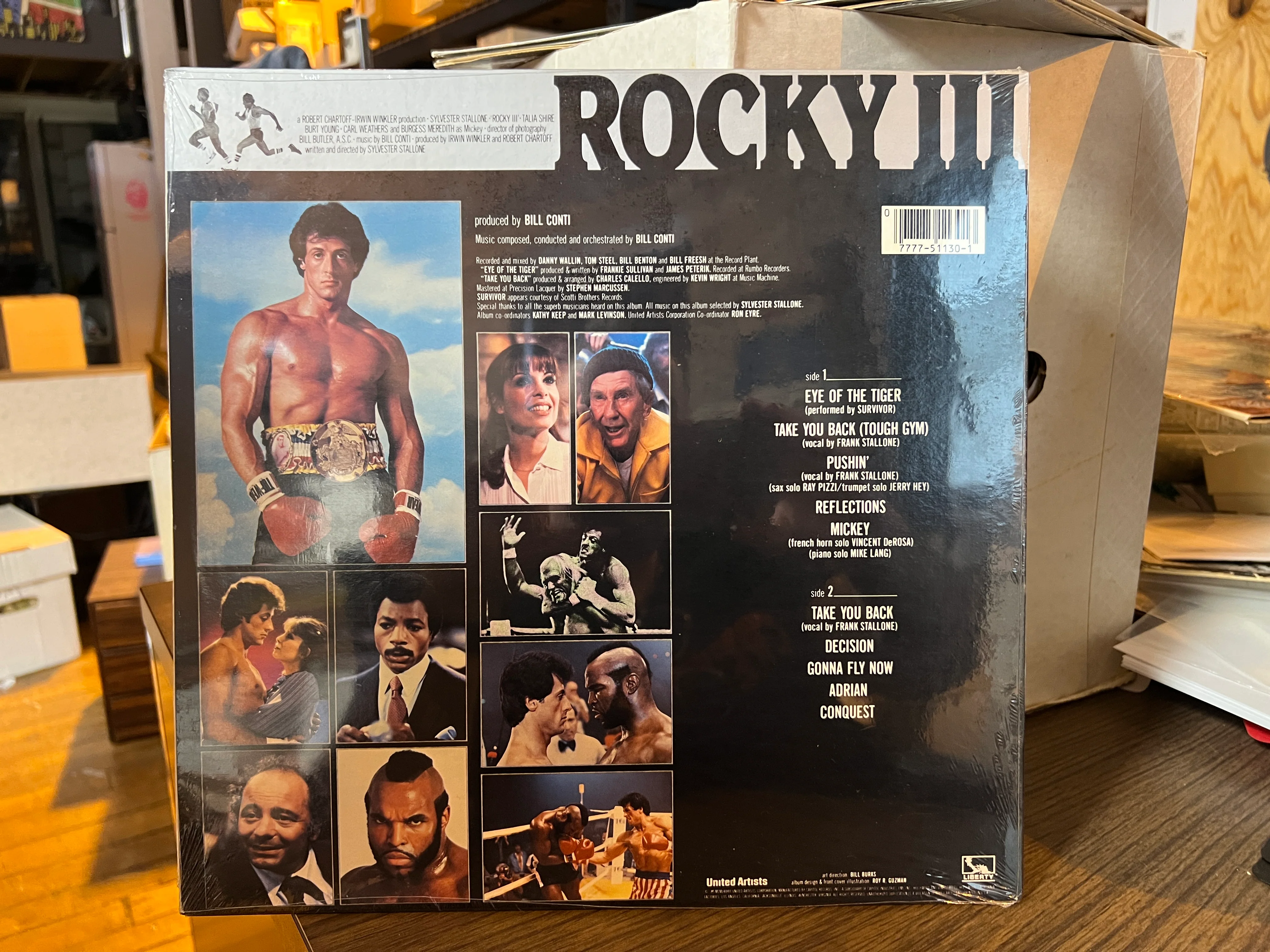 ROCKY III (Bill Conit)  LP : Sealed - Image 2