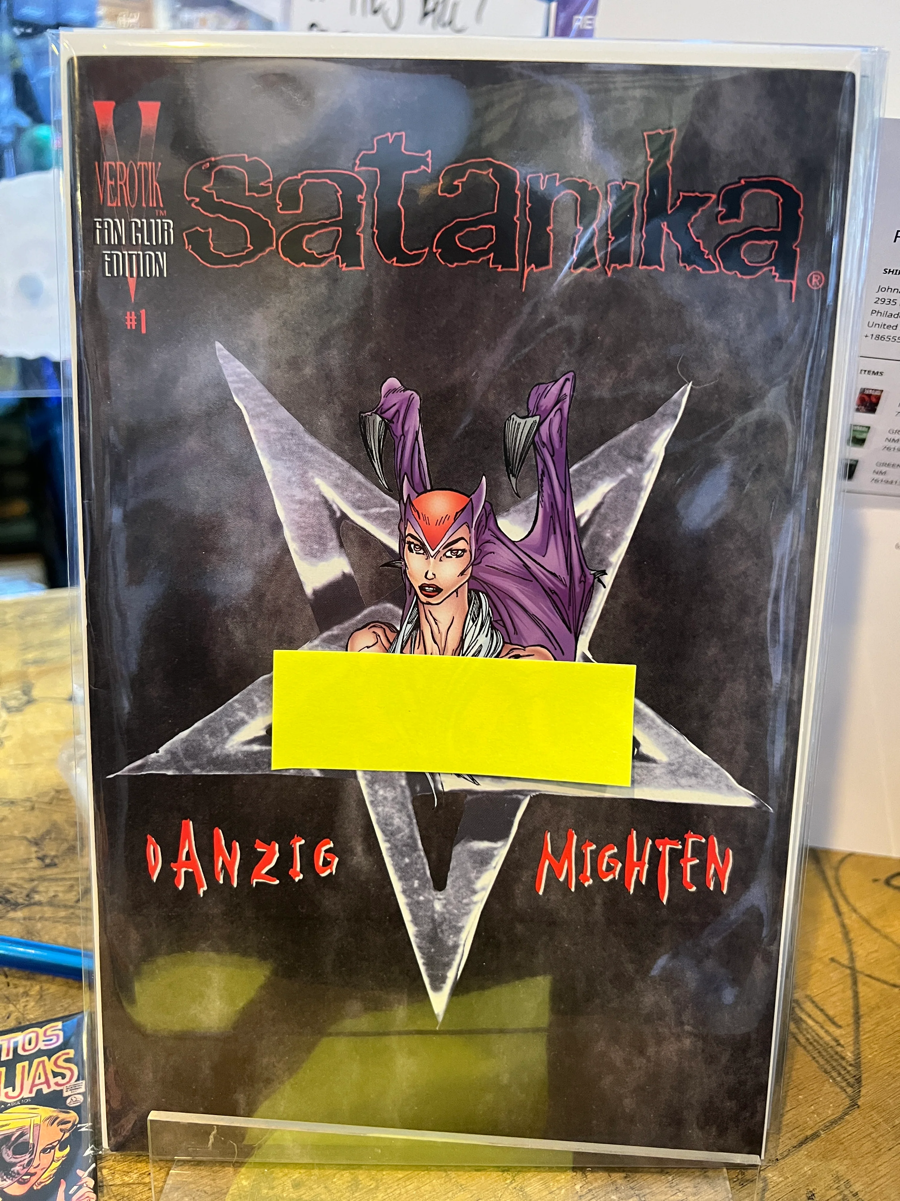 Satanika #1 (18+) Danzig Fan-Club Edition