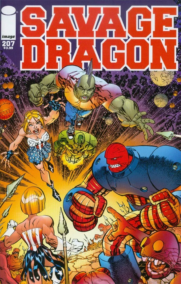 SAVAGE DRAGON #207