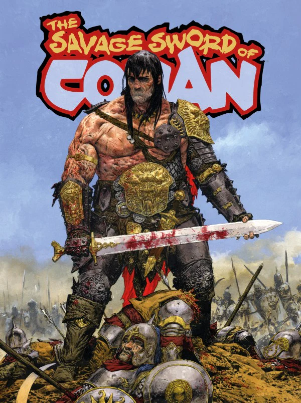 SAVAGE SWORD OF CONAN #12 CVR A ADRIAN SMITH (MR)(Magazine Size)