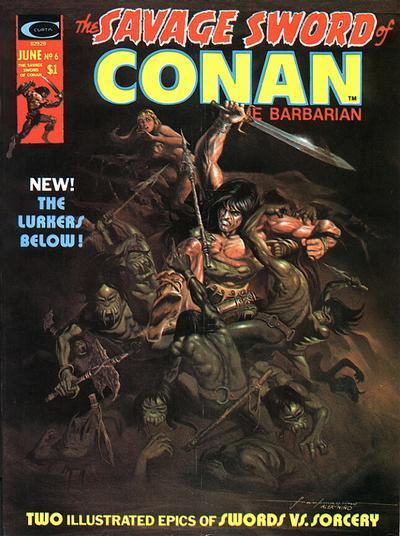 Savage Sword of Conan #6 (Marvel 1974 1st Series)
