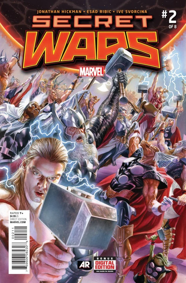 Secret Wars #2 (2015 Series) 1st God Emperor Doom!