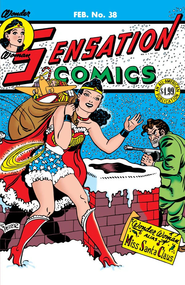 SENSATION COMICS #38 FACSIMILE EDITION CVR A HARRY G PETER