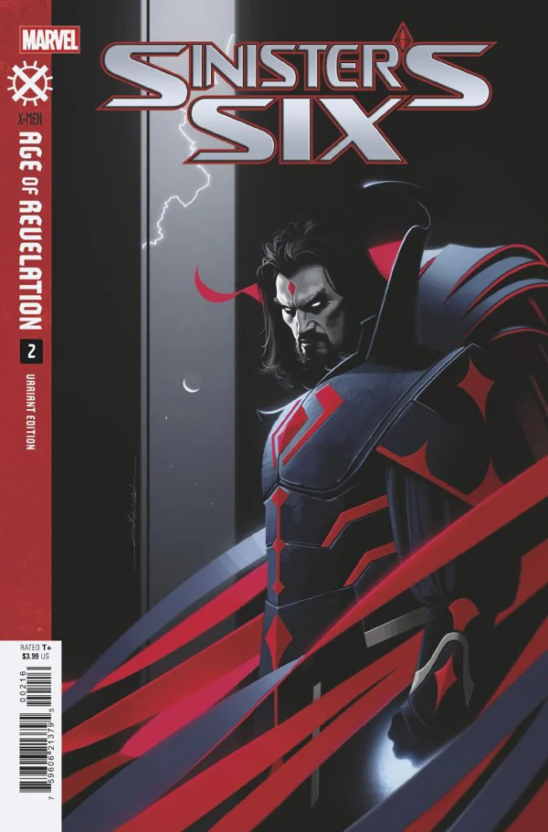 SINISTER'S SIX #2 JEFF DEKAL INC 1:25 VARIANT [AOR]