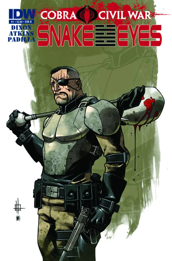 Snake Eyes #1 (2011 IDW) Cover B