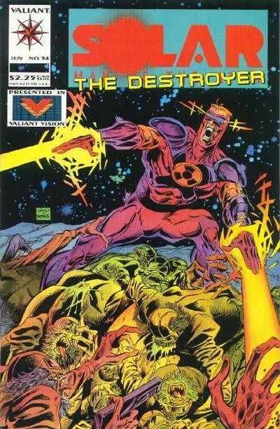 Solar, Man of the Atom (1992 Valiant Series) #34