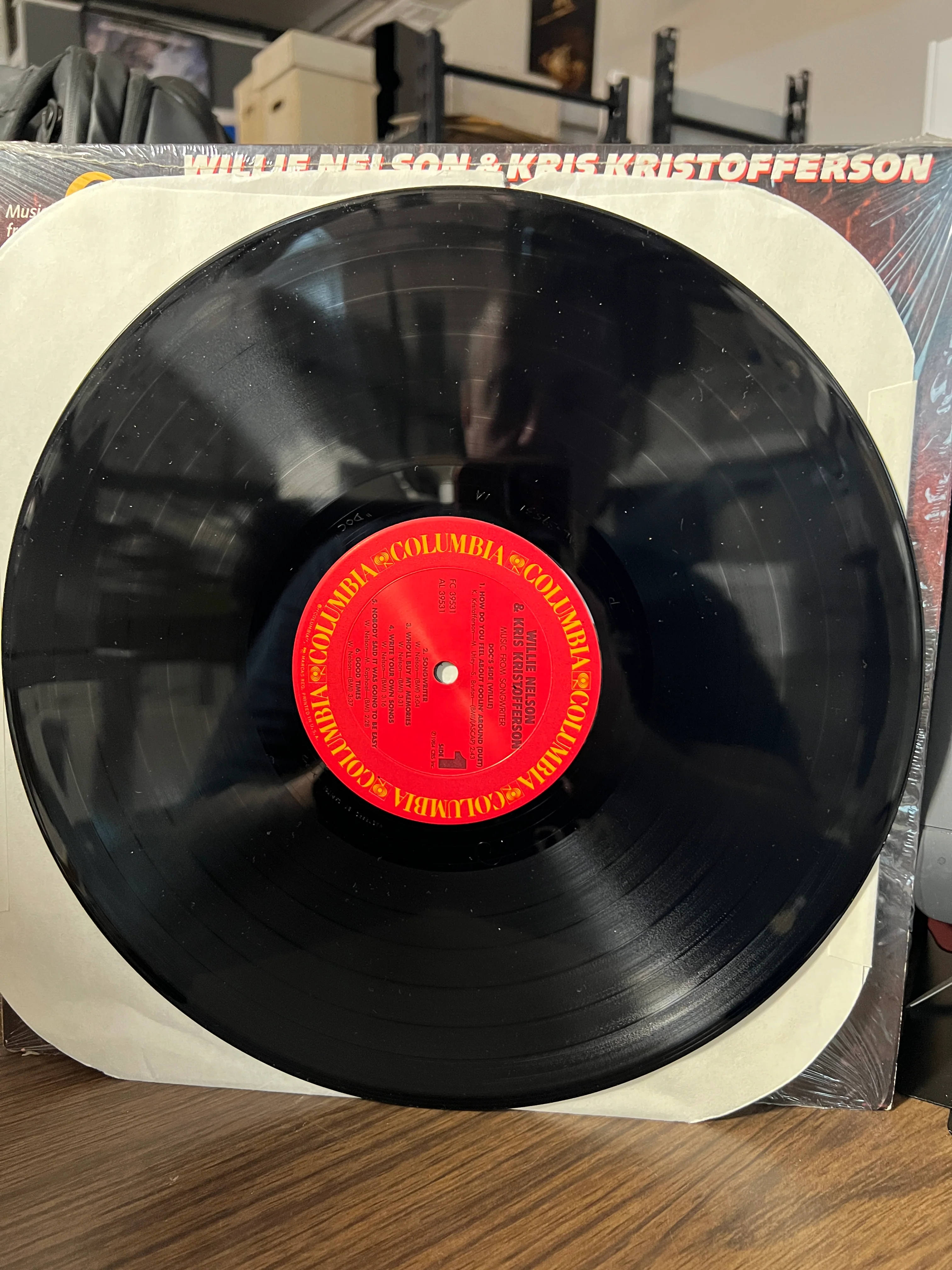 Songwriter Willie Nelson & Kris Kristofferson  : Movie Soundtrack LP OST NM/NM - Image 4