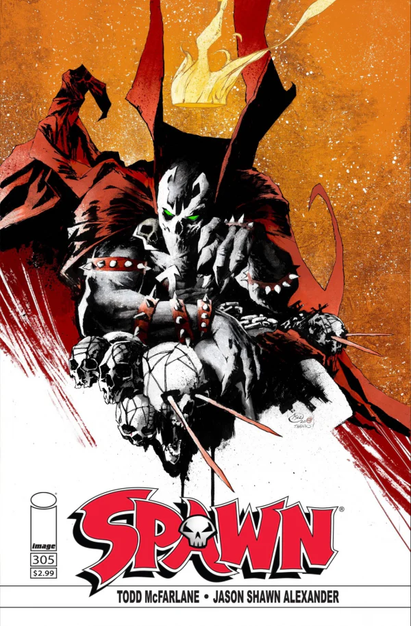 SPAWN #305 CVR D ALEXANDER
